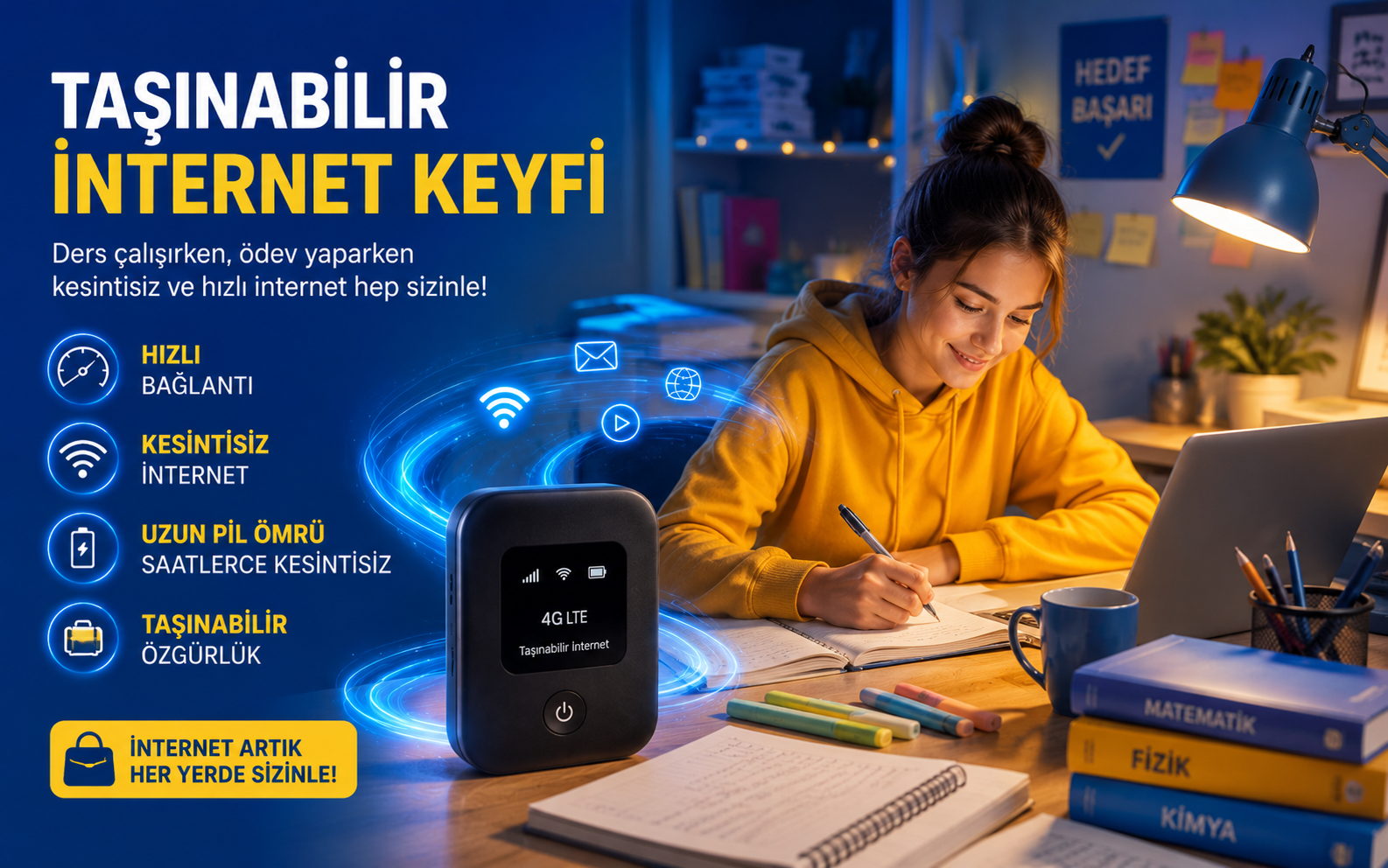 Ders Çalışırken İnternet